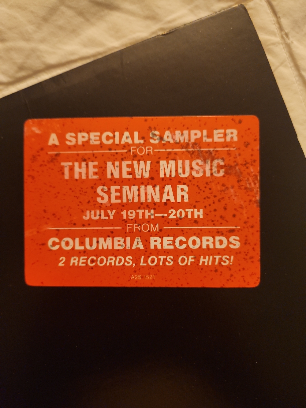 Special Sampler - Black with Red Label HIDDEN STASH DJ COPY 2 LP RARE GEM